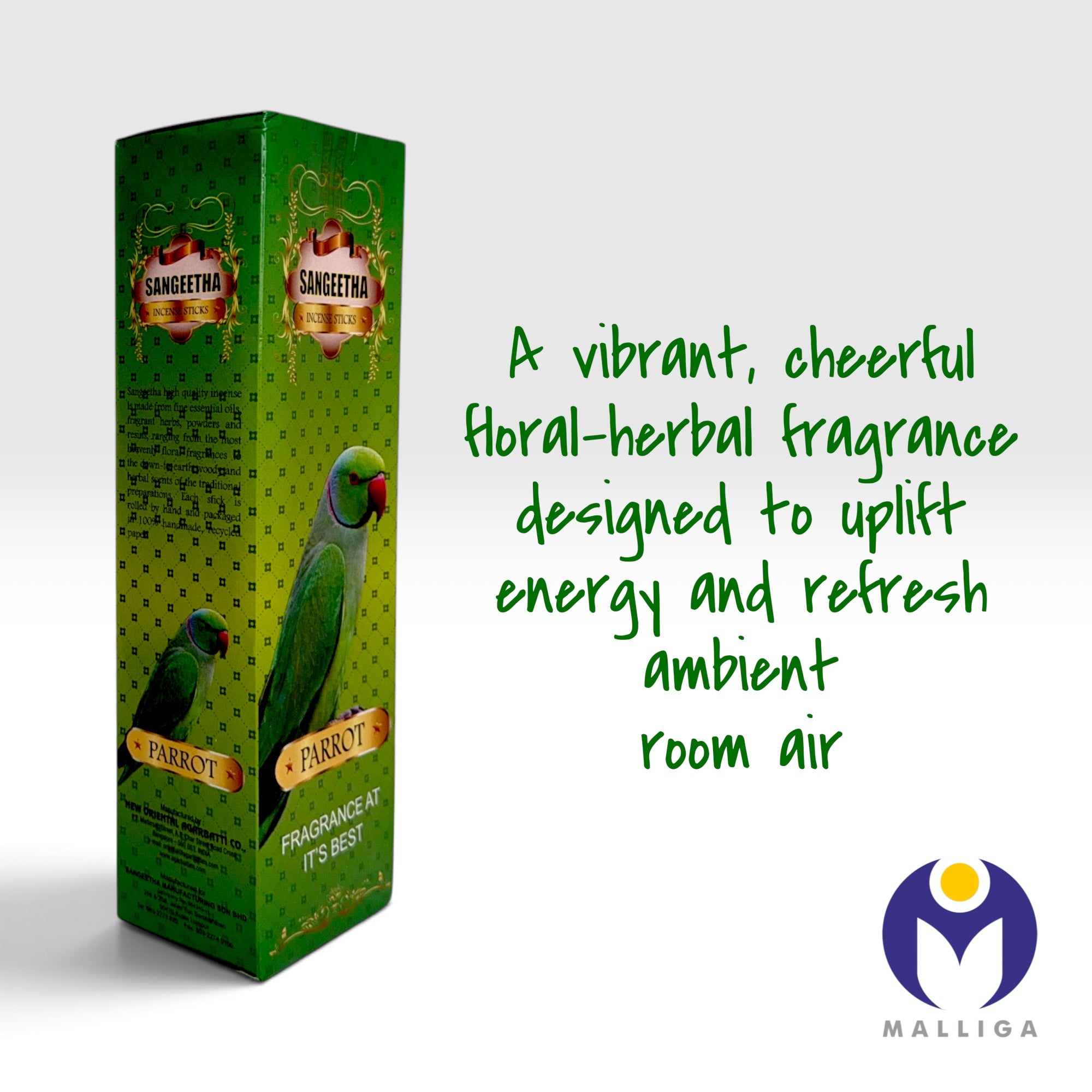 Sangeetha Incense Sticks - Assorted for Home Aromatherapy (96 sticks)