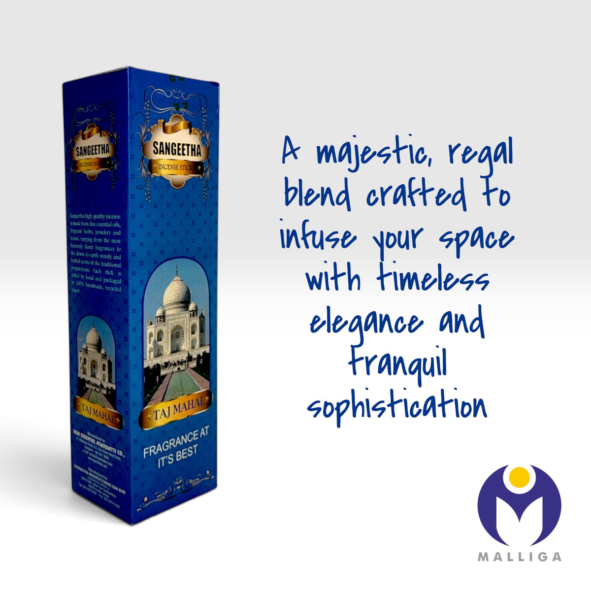 Sangeetha Incense Sticks - Assorted for Home Aromatherapy (96 sticks)